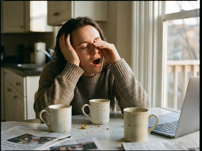 JE KOFFIE KAN MAAR ÉÉN DING