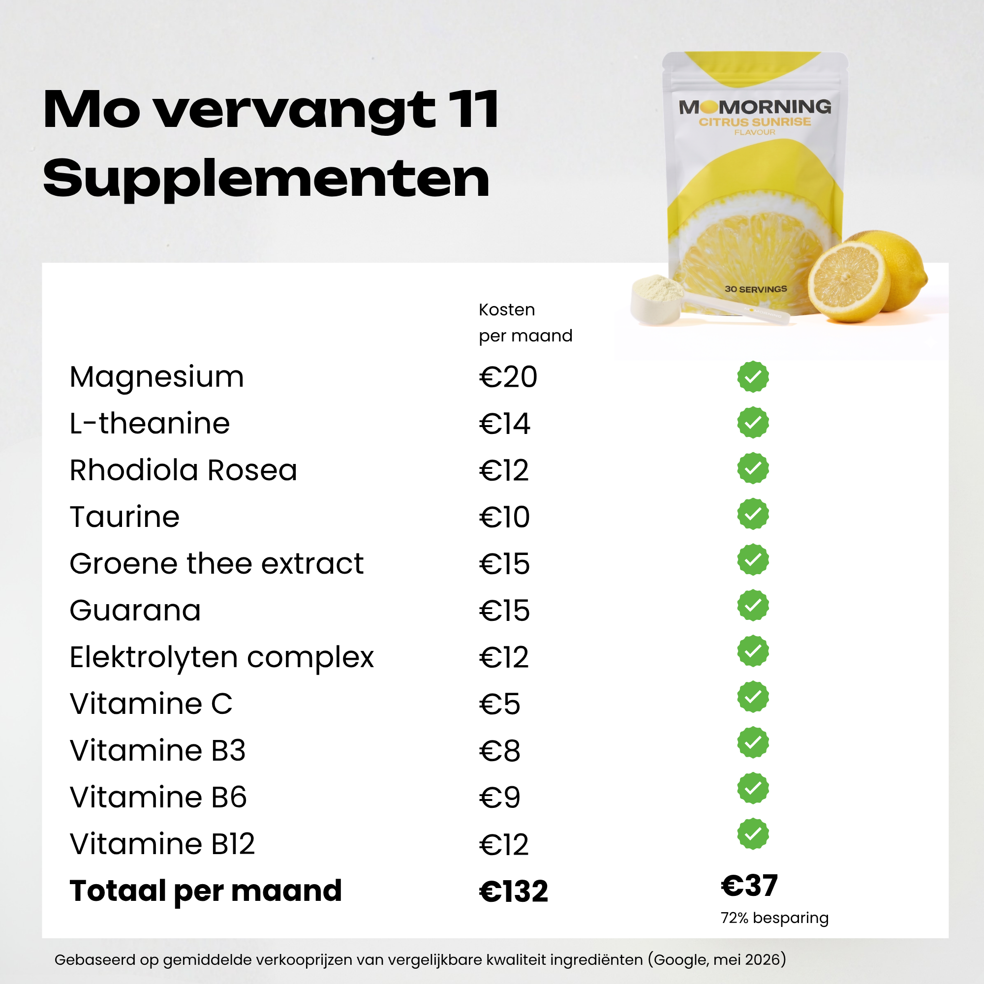 Mo Morning (2+1 gratis)